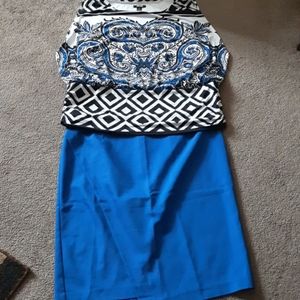 Skirt and Top set